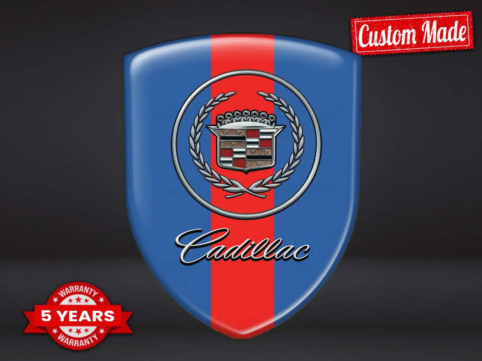 Cadillac Stickers Vitre Arrière Pro Max Durable Stylé Moderne